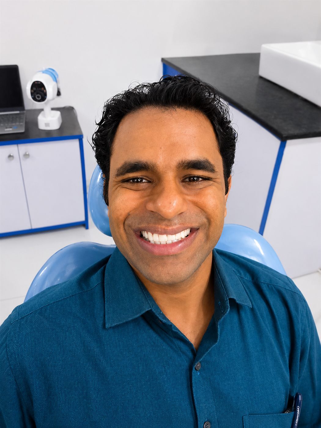 Full-mouth rehabilitation result at Apna Dental Hospital